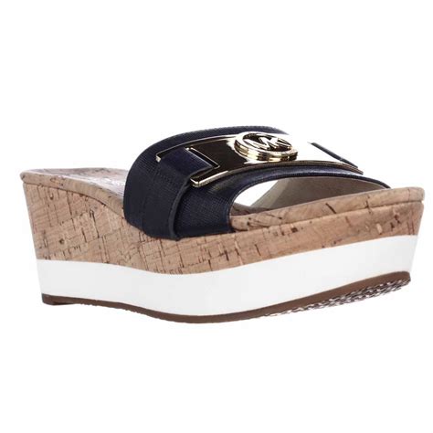 michael kors platform slippers|michael kors slippers clearance.